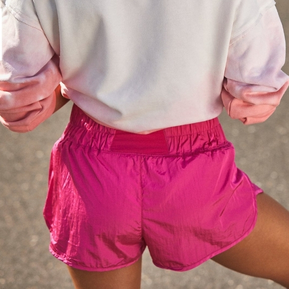 FP Movement The way home shorts. Hot neon pink. Size Large - Picture 3 of 10